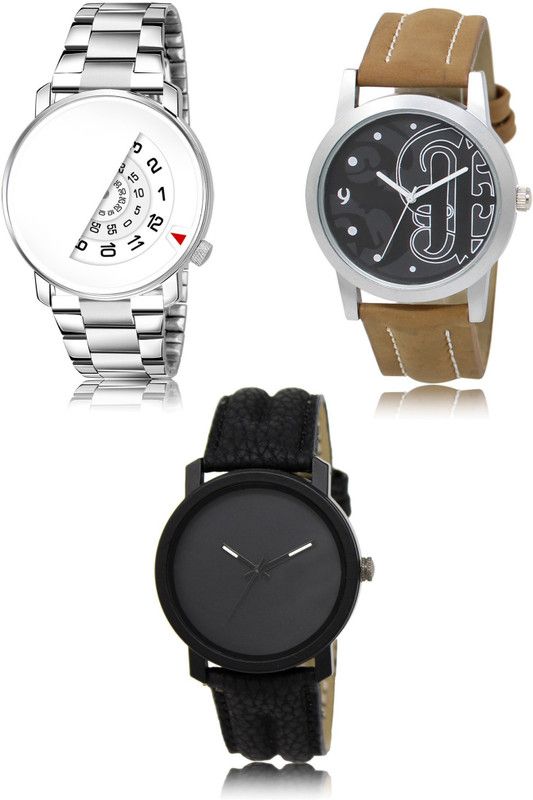 New latest Designer Combo of 3 Analog Watch - For Men 106-14-21
