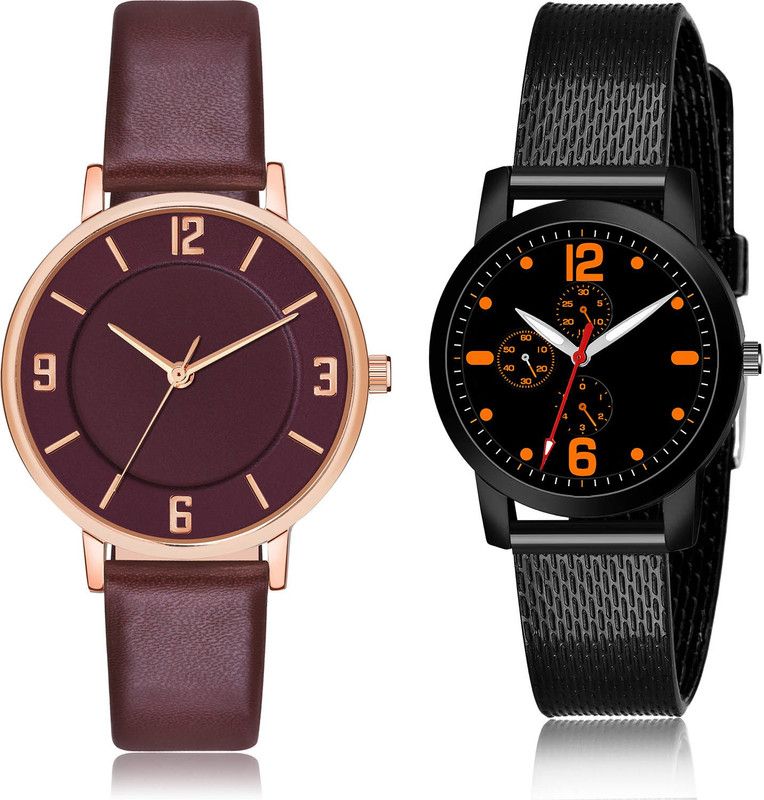 Analog Watch - For Women Classical Quartz 2 Watch Combo For Women And Girls - GM394-(70-L-10)