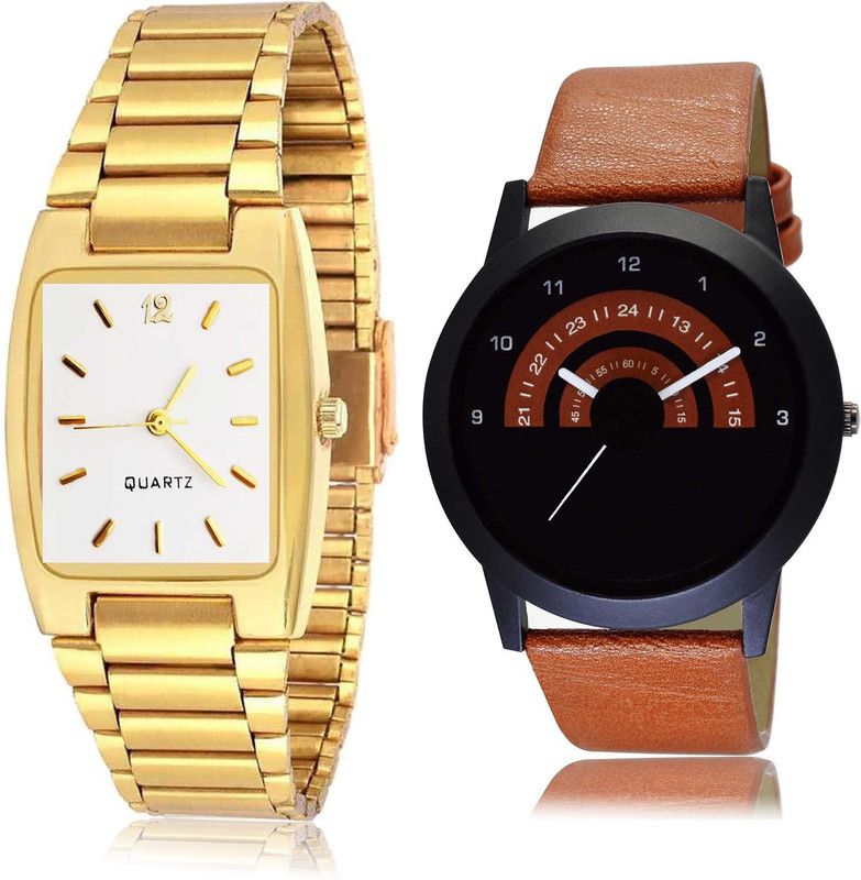 combo watch Analog Watch - For Men Best Fashion 2 Watch Combo For Boys And Men - BCPL36-B46