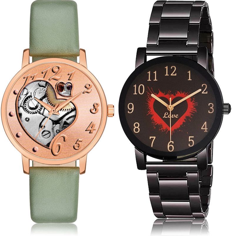 Analog Watch - For Women Treading Luxury 2 Watch Combo For Women And Girls - GM373-GCPL18