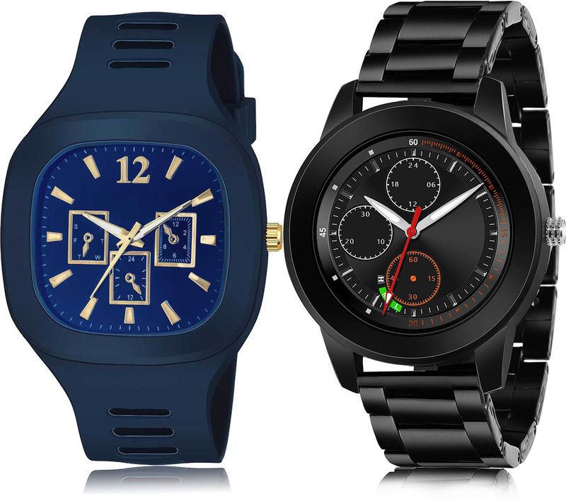 Analog Watch - For Men Latest Present 2 Watch Combo For Boys And Men - BC46-(11-S-20)