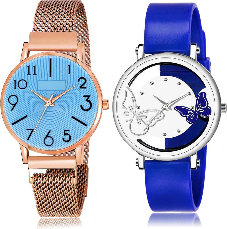 Analog Watch - For Women Latest Technology 2 Watch Combo For Women And Girls - GW61-G555