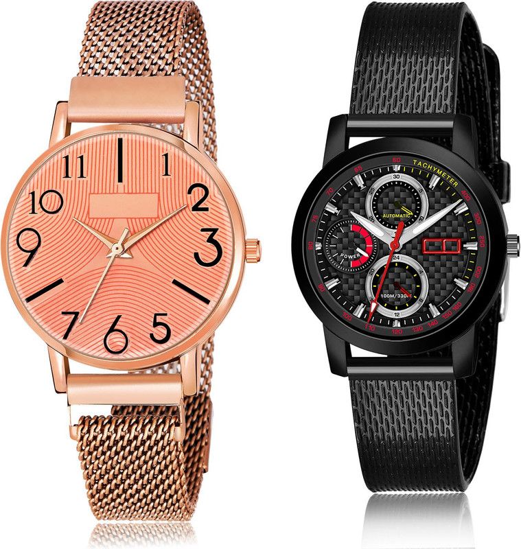 Analog Watch - For Women Contemporary Quartz 2 Watch Combo For Women And Girls - GW58-(60-L-10)