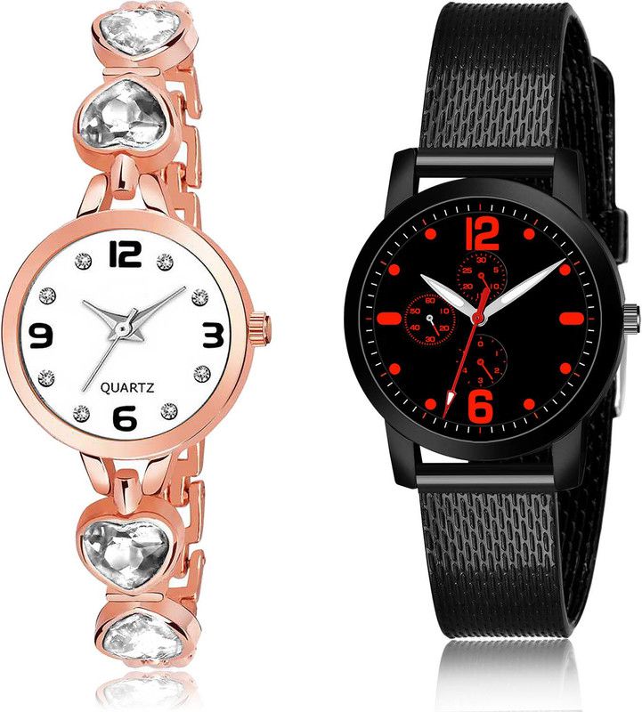Analog Watch - For Women Treading Traditional 2 Watch Combo For Women And Girls - G660-(69-L-10)