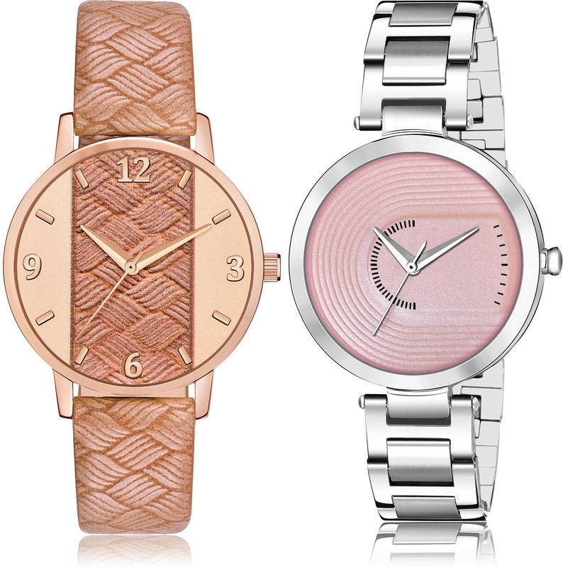 Analog Watch - For Girls Latest Unique 2 Watch Combo For Women And Girls - GM397-GM218