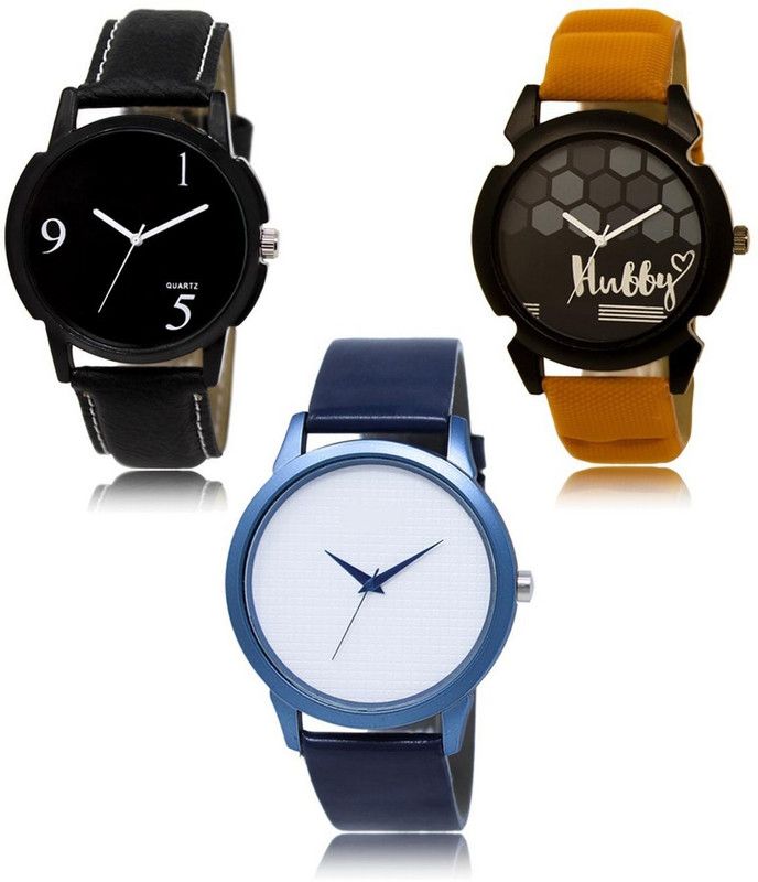 New latest Designer Combo of 3 Analog Watch - For Men LR-06-32-33