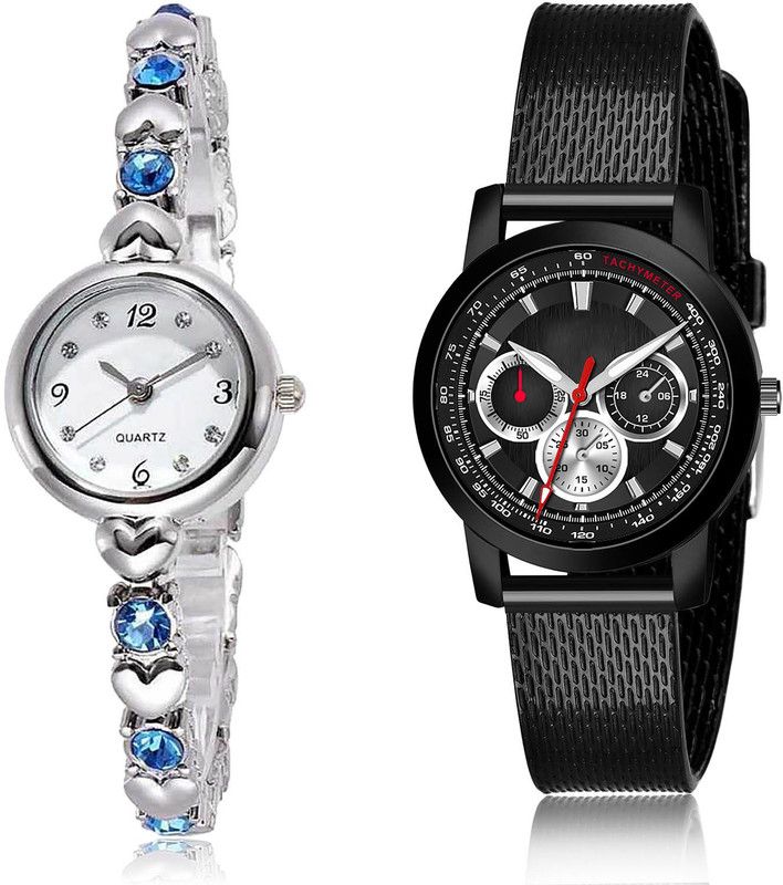 Analog Watch - For Women Brand New Exclusive 2 Watch Combo For Women And Girls - G454-(14-L-10)
