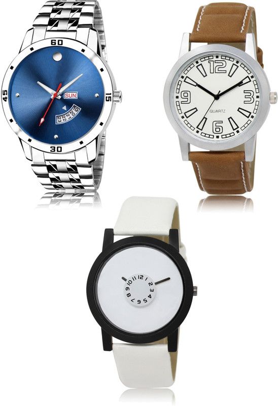 New latest Designer Combo of 3 Analog Watch - For Men 105-15-26