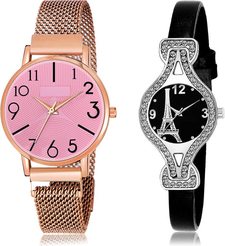 Analog Watch - For Women New Branded 2 Watch Combo For Women And Girls - GW62-G621