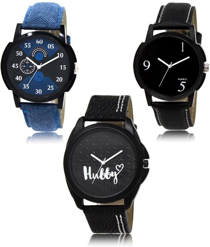 New latest Designer Combo of 3 Analog Watch - For Men LR-02-06-31