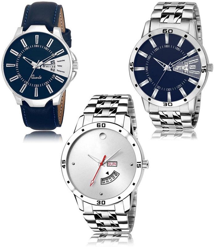 New latest Designer Combo of 3 Analog Watch - For Men LR-23-102-103