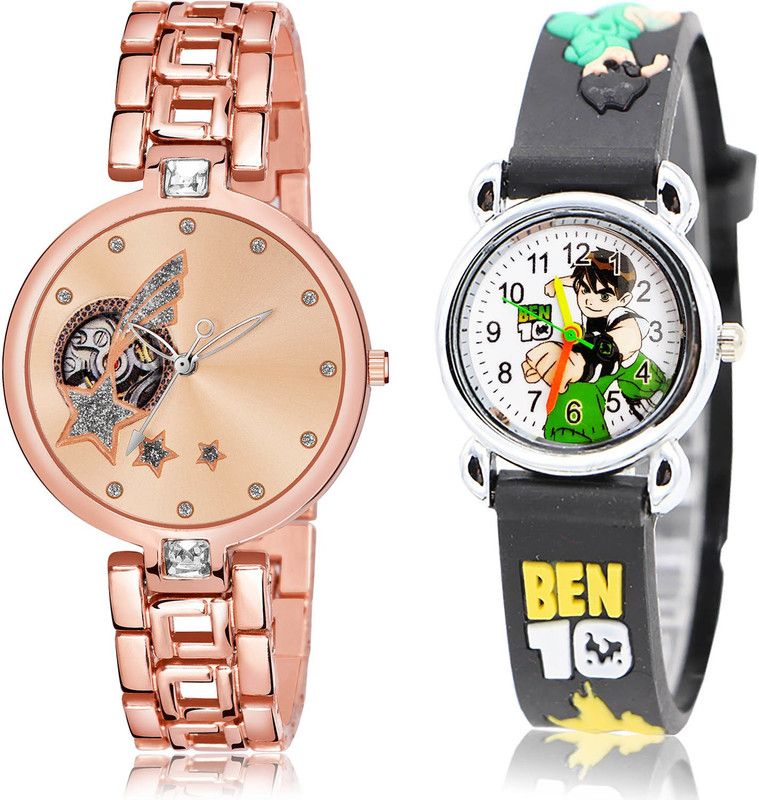 Analog Watch - For Girls New Designer 2 Watch Combo For Women And Girls - G664-GC81