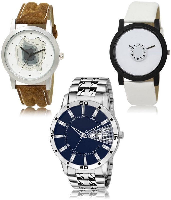 New latest Designer Combo of 3 Analog Watch - For Men LR-09-26-102