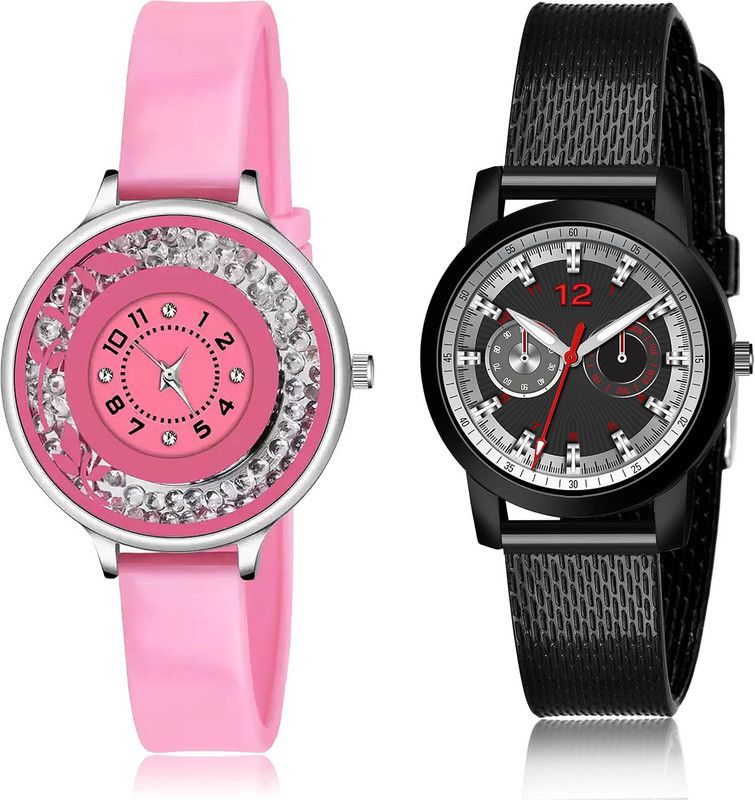 Analog Watch - For Women Modish High Quality 2 Watch Combo For Women And Girls - G88-(26-L-10)