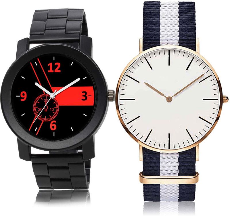 combo watch Analog Watch - For Boys New Italian Designer Chain Watch Watch - B690-B109 (Combo Of 2 )