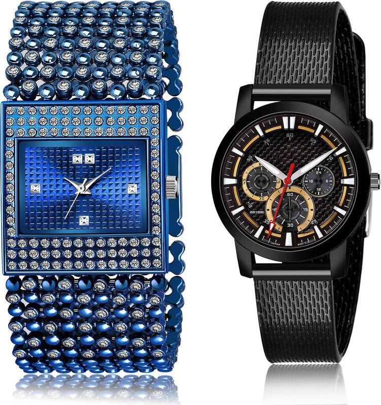 Analog Watch - For Women Latest Wrist 2 Watch Combo For Women And Girls - GL290-(72-L-10)