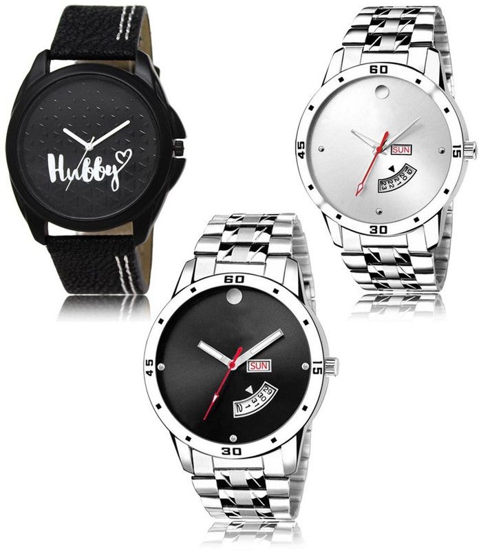 New latest Designer Combo of 3 Analog Watch - For Men LR-31-103-104