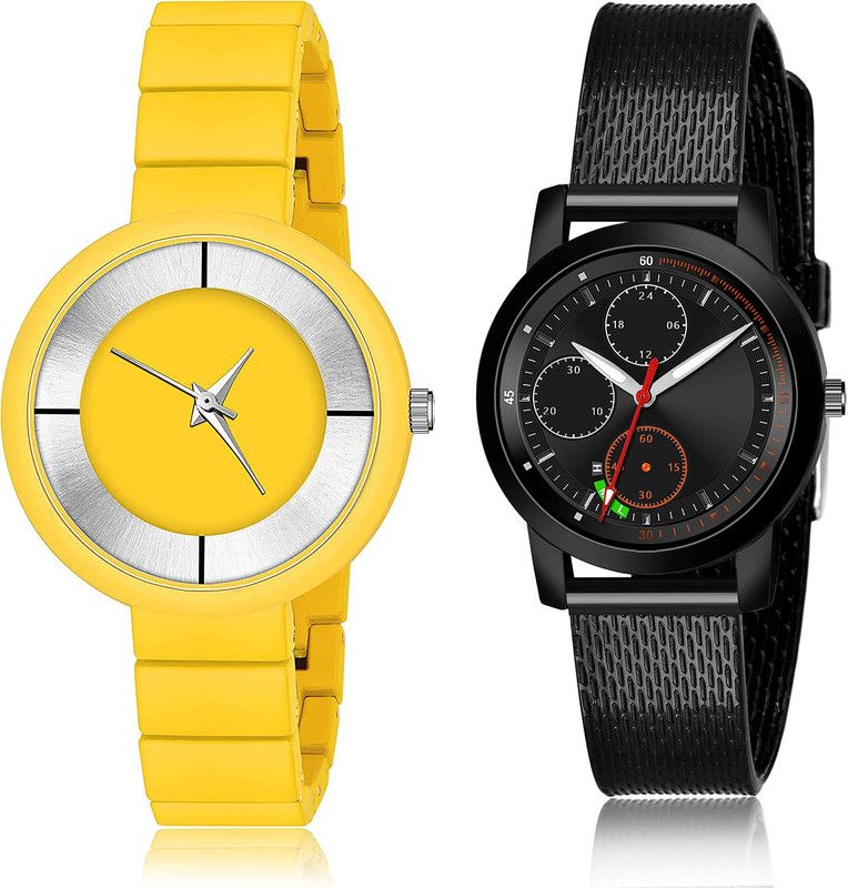 Analog Watch - For Women Latest Professional 2 Watch Combo For Women And Girls - G638-(11-L-10)