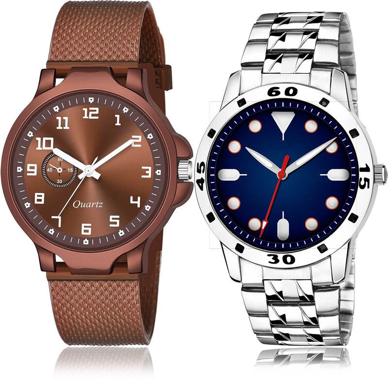 Analog Watch - For Men New Gift 2 Watch Combo For Boys And Men - BRM35-(65-S-19)