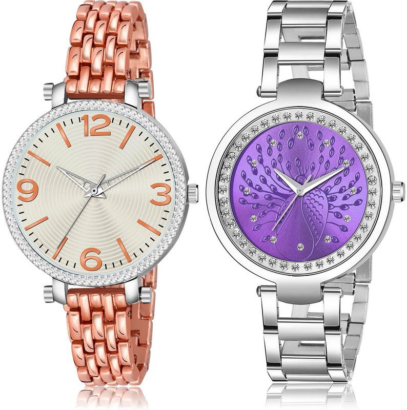 Analog Watch - For Women Classical Branded 2 Watch Combo For Women And Girls - GW45-GM209