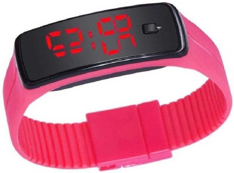 Digital Watch - For Girls (*HK*418_DIGI) Crazy Look Digital Watch