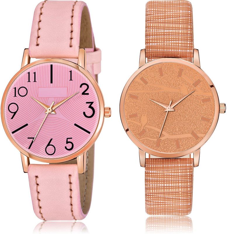 Analog Watch - For Women Classical Fashionable 2 Watch Combo For Women And Girls - GW57-GM329