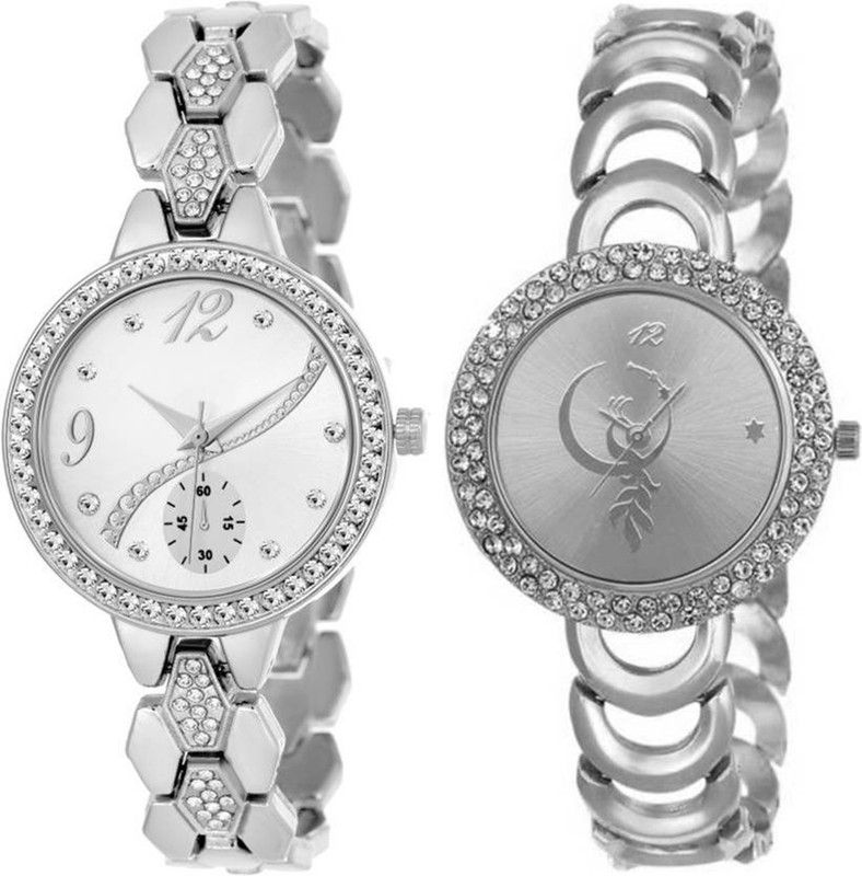 Analog Watch - For Girls New Diamond Studded Part-Wedding Adition BB-07139