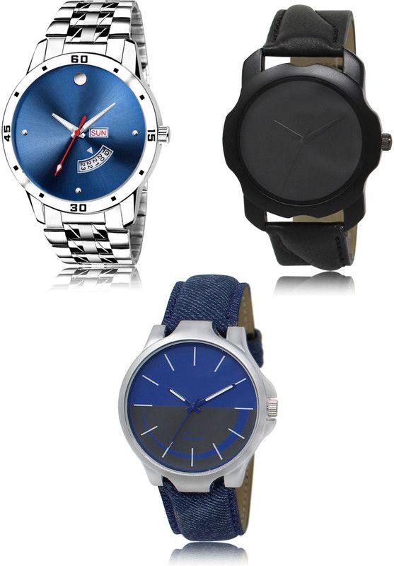New latest Designer Combo of 3 Analog Watch - For Men 105-22-24