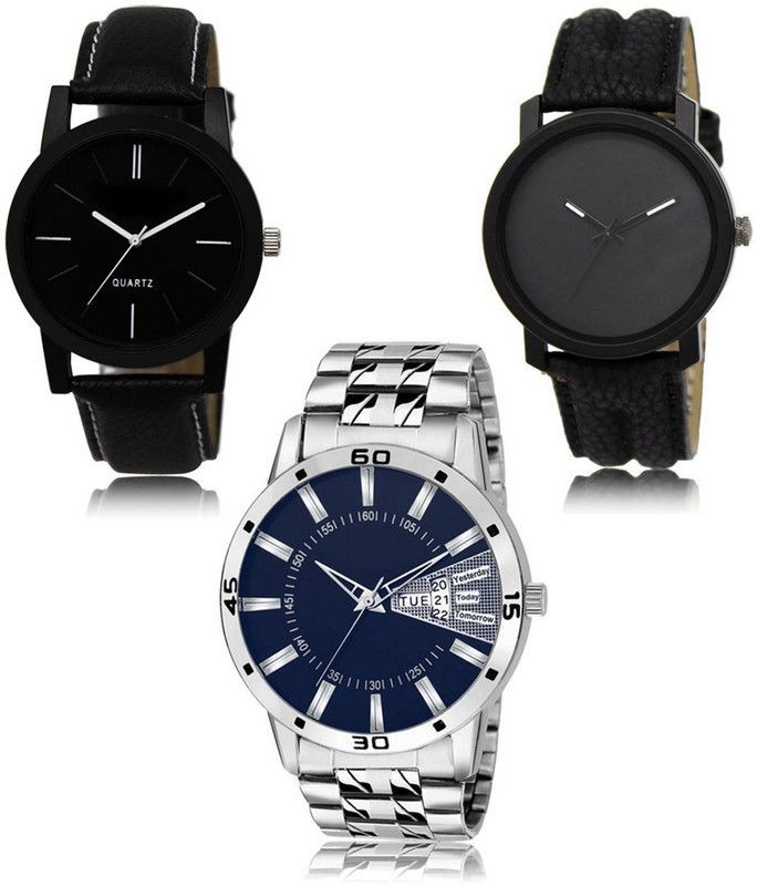 New latest Designer Combo of 3 Analog Watch - For Men LR-05-21-102