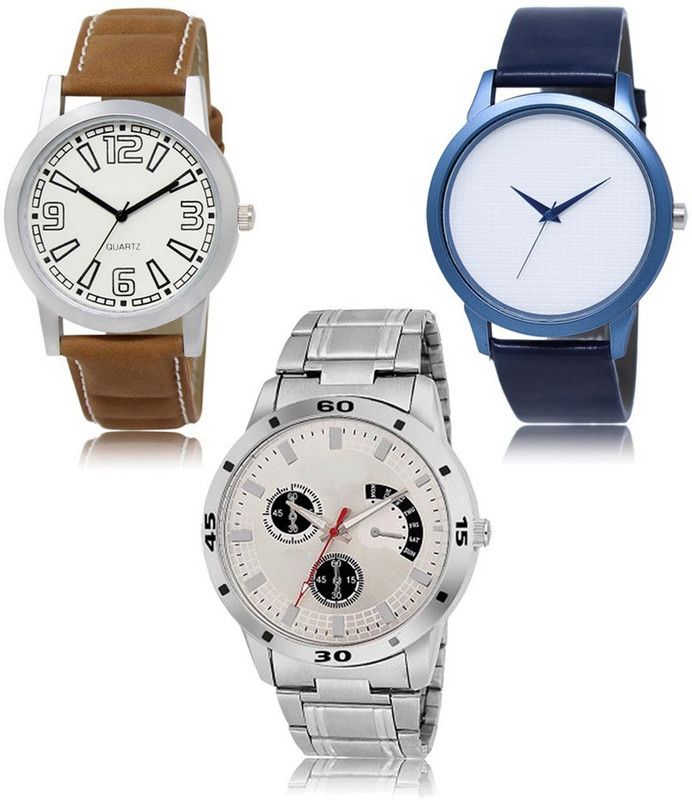 New latest Designer Combo of 3 Analog Watch - For Men LR-15-33-101
