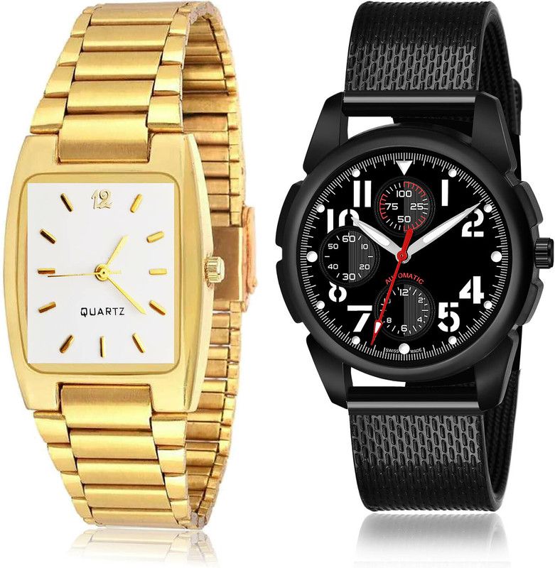 Analog Watch - For Men New Royal 2 Watch Combo For Boys And Men - BCPL36-(51-S-10)