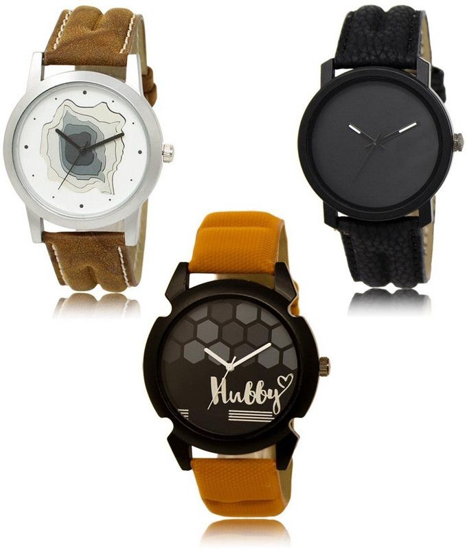New latest Designer Combo of 3 Analog Watch - For Men LR-09-21-32
