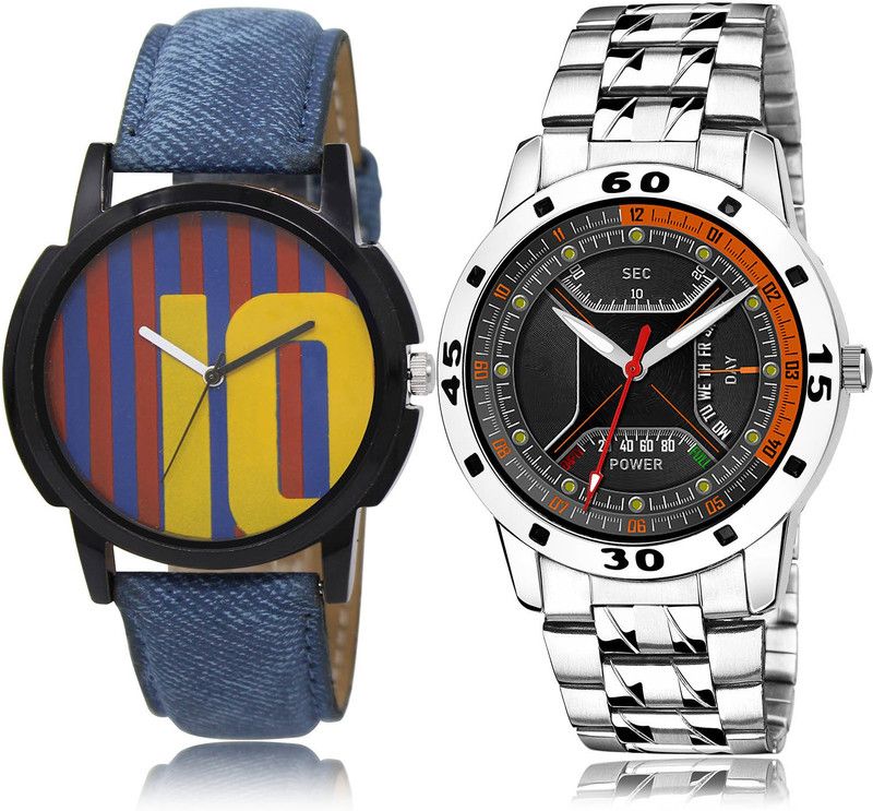 Analog Watch - For Men Classical Professional 2 Watch Combo For Boys And Men - BL46.10-(56-S-19)