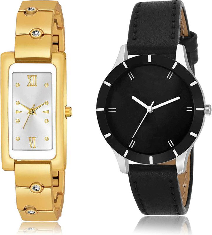 Analog Watch - For Girls Contemporary Diwali 2 Watch Combo For Women And Girls - G566-G268