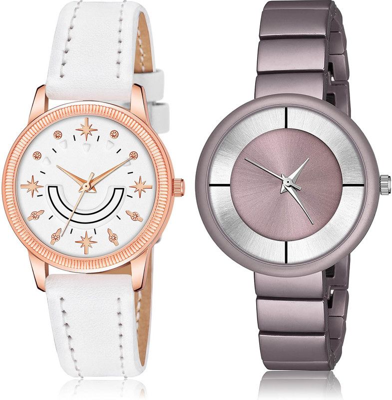 Analog Watch - For Women New Fashionable 2 Watch Combo For Women And Girls - GW65-G637