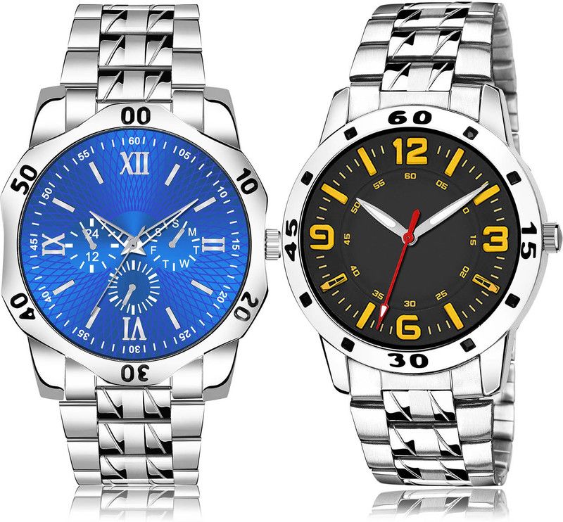 Analog Watch - For Men Brand New Model 2 Watch Combo For Boys And Men - BM405-(48-S-19)