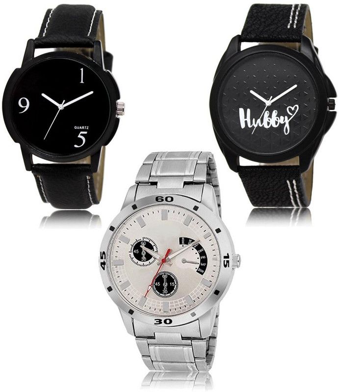 New latest Designer Combo of 3 Analog Watch - For Men LR-06-31-101