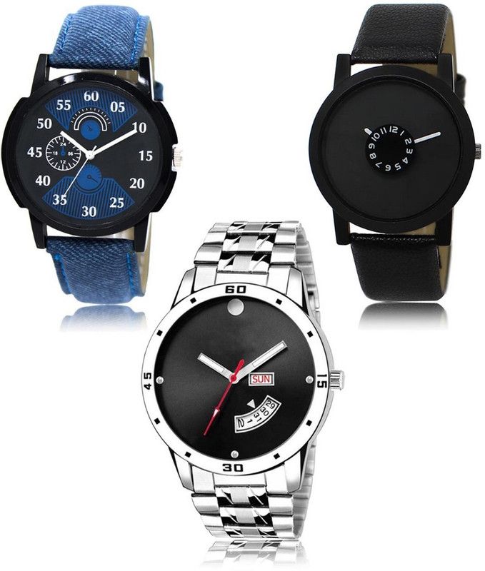New latest Designer Combo of 3 Analog Watch - For Men LR-02-25-104
