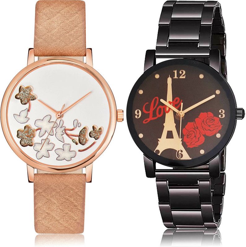 Analog Watch - For Women Classical Tread 2 Watch Combo For Women And Girls - GM504-GCPL11