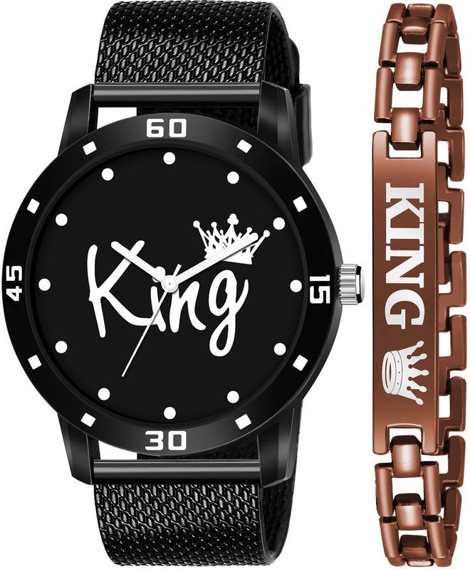 Analog Watch - For Men Z-196| New Cruzer Combo King Wristlet