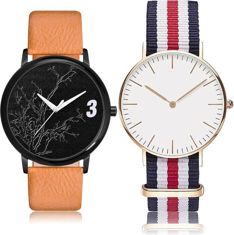 Analog Watch - For Men Treading Chronograph 2 Watch Combo For Boys And Men - BM26-BC5