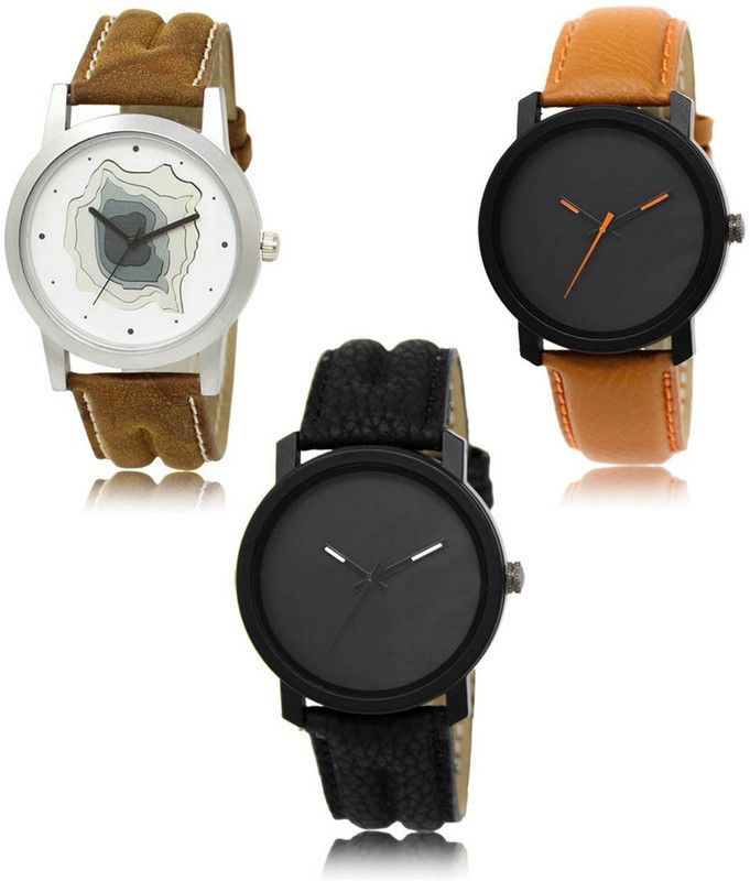New latest Designer Combo of 3 Analog Watch - For Men LR-09-20-21