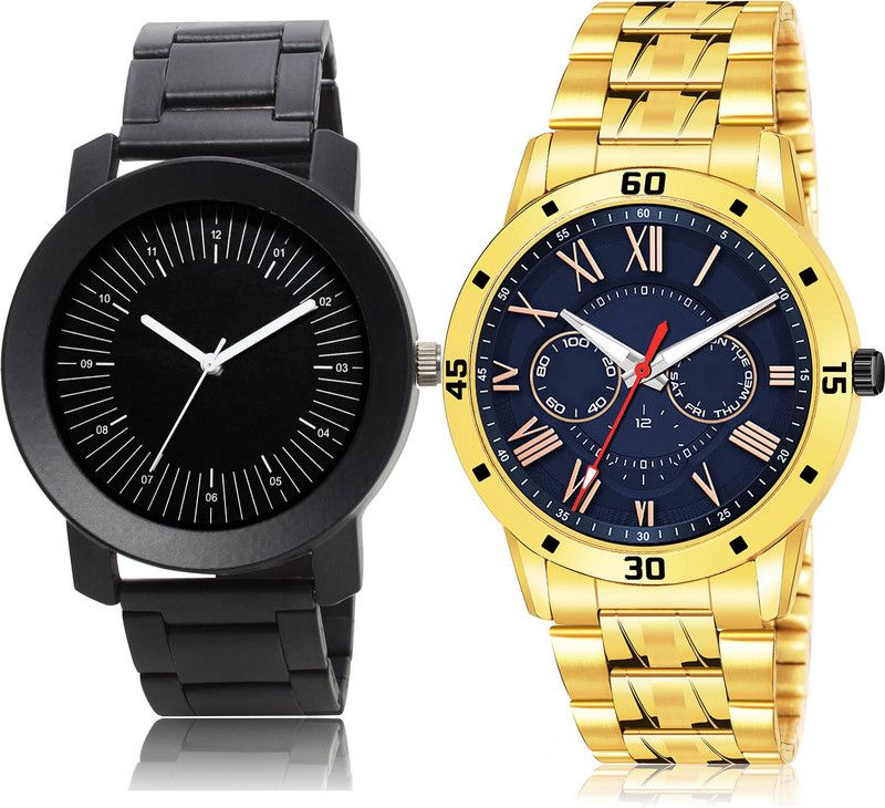 Analog Watch - For Men Classical Technology 2 Watch Combo For Boys And Men - BO54-(62-S-21)