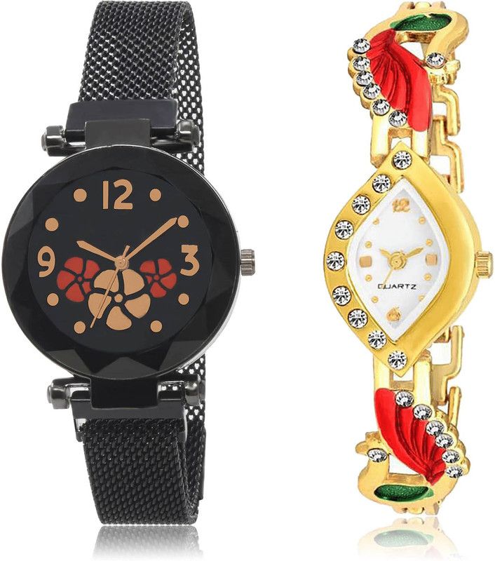 Analog Watch - For Women Treading Royal 2 Watch Combo For Women And Girls - G652-G116