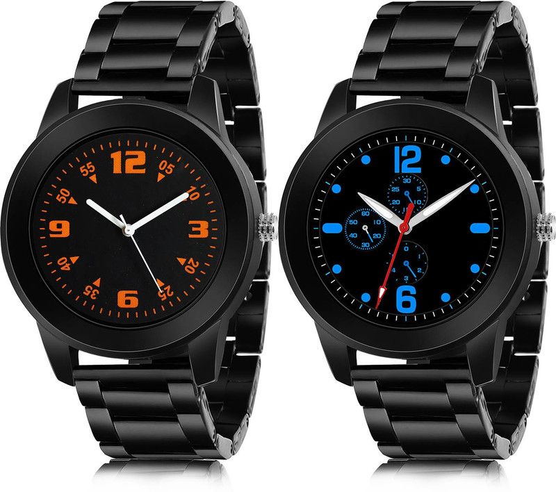 Analog Watch - For Men Latest Italian Designer 2 Watch Combo For Boys And Men - B863-(68-S-20)