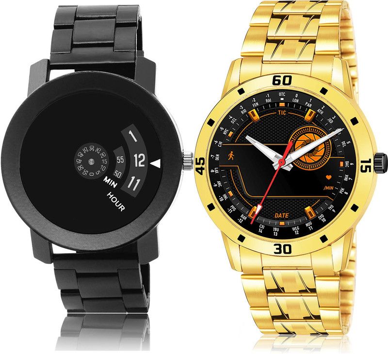 Analog Watch - For Men Brand New Collection 2 Watch Combo For Boys And Men - BO48-(52-S-21)