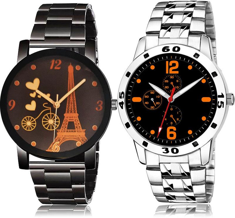 Analog Watch - For Men Modish Analogue 2 Watch Combo For Boys And Men - BCPL10-(70-S-19)