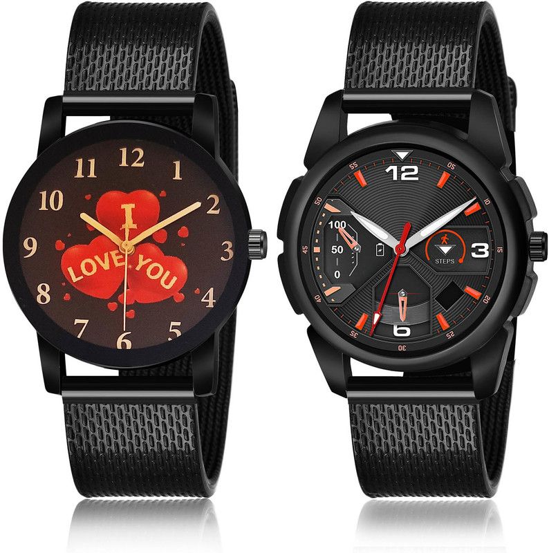 Analog Watch - For Men Contemporary Present 2 Watch Combo For Boys And Men - BRM22-(40-S-10)