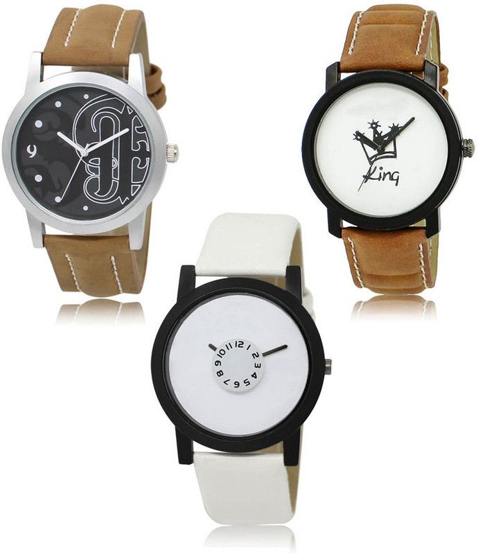 New latest Designer Combo of 3 Analog Watch - For Men LR-14-18-26