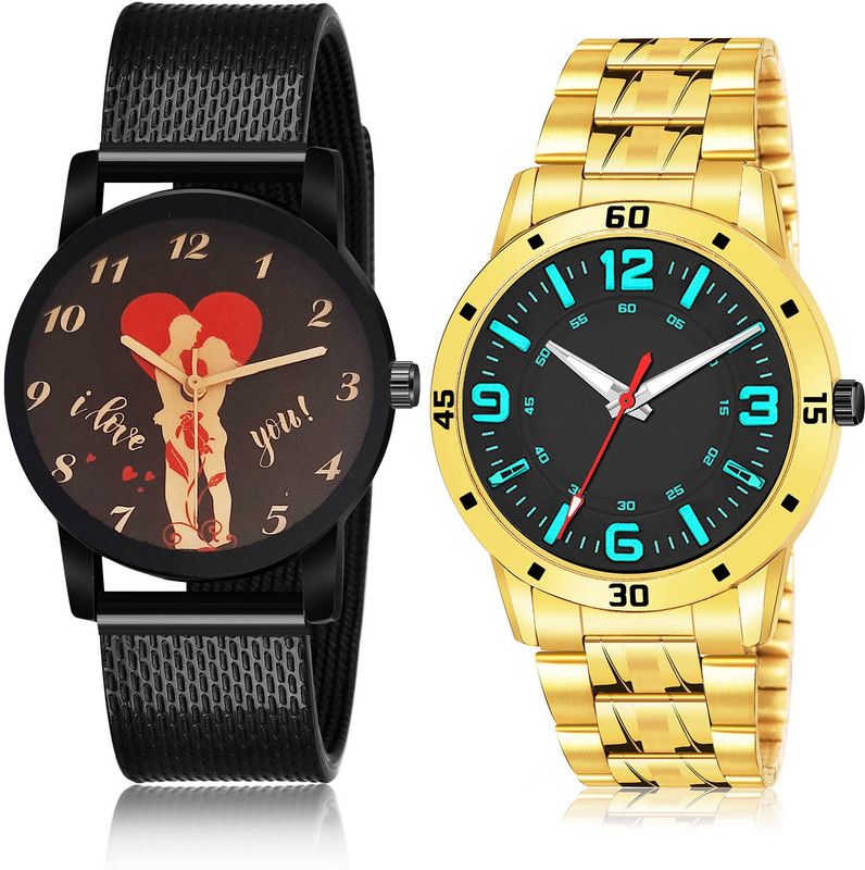 Analog Watch - For Men New Fashion 2 Watch Combo For Boys And Men - BRM9-(46-S-21)